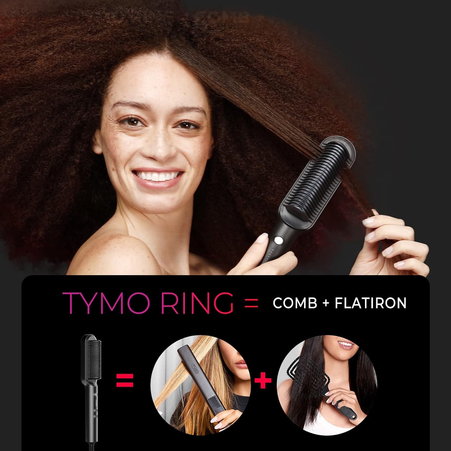 TYMO Hair Straightener Comb