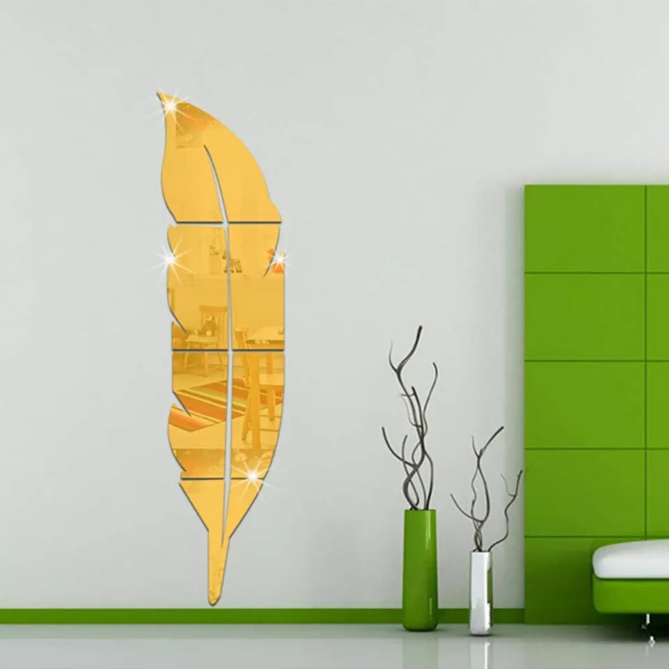 Acrylic Leaf Mirror