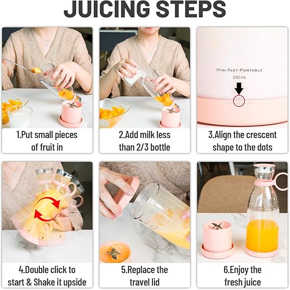 Juice Portable Blender Juicer Bottle